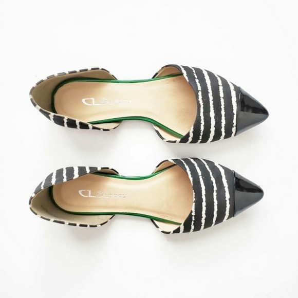 Chinese Laundry Pointed Toe Audrina D’orsay Flats - Picture 2 of 5
